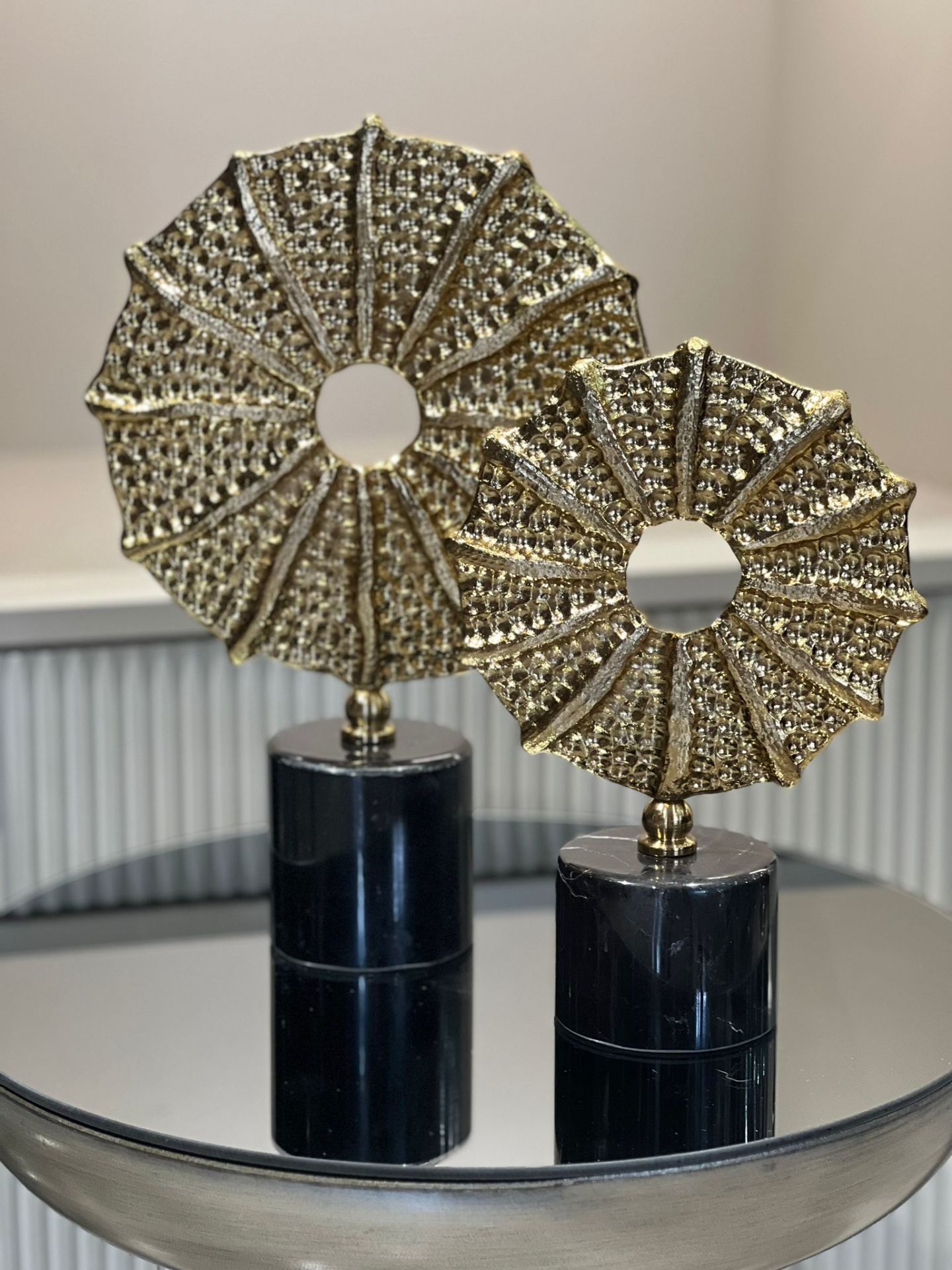 Petek Döküm Dekor Gold