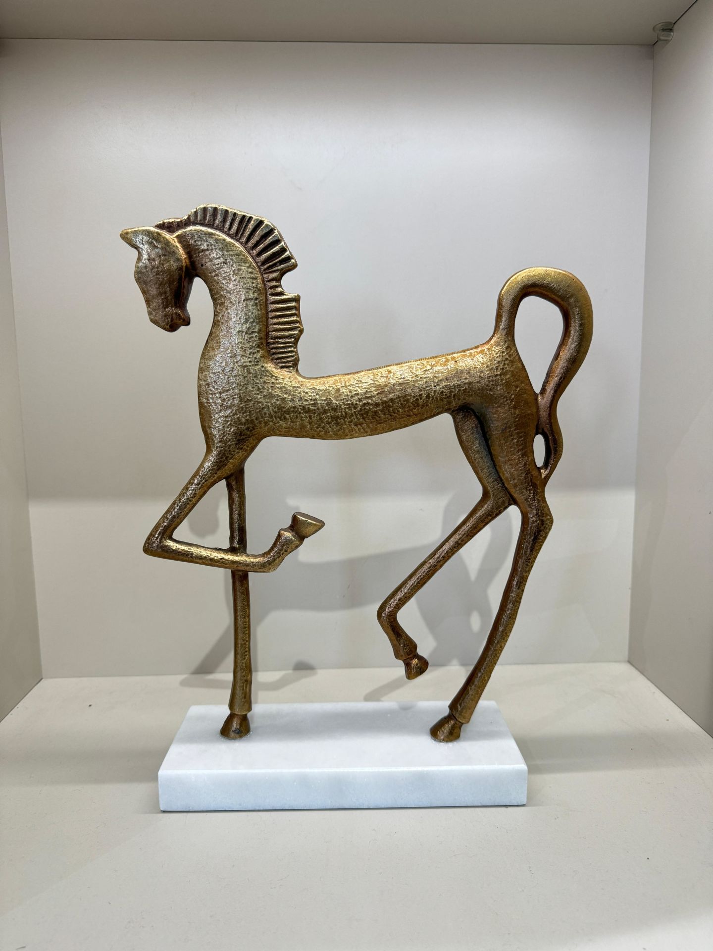 Mermer Kaideli Antik At Dekor