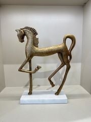 Mermer Kaideli Antik At Dekor