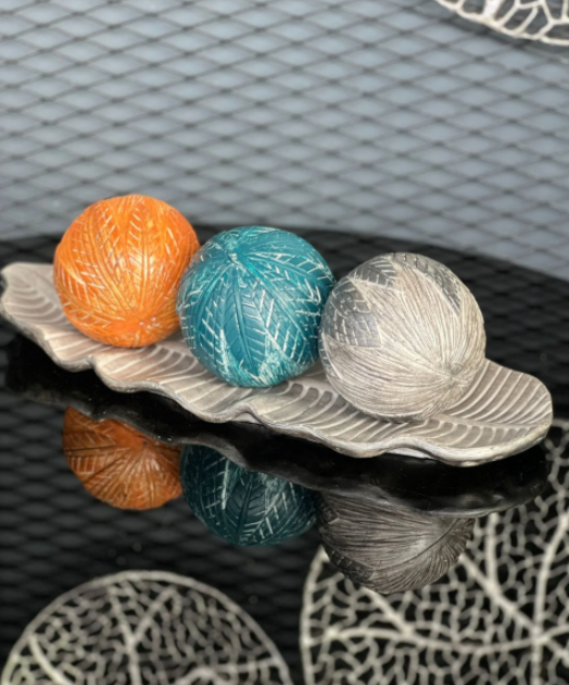 Yaprak Tepsili 3 Top Dekor No:4