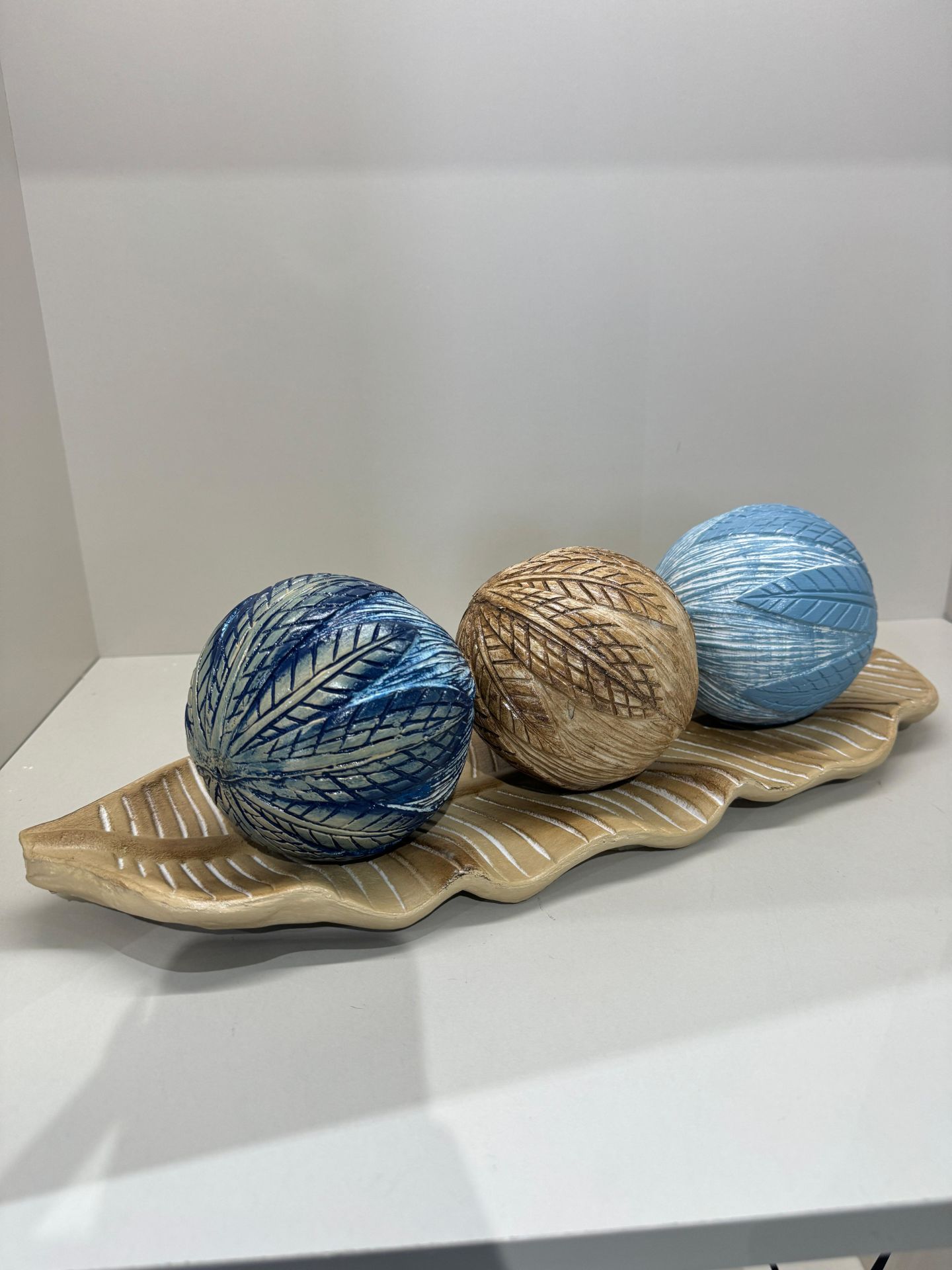 Yaprak Tepsili 3 Top Dekor No:7