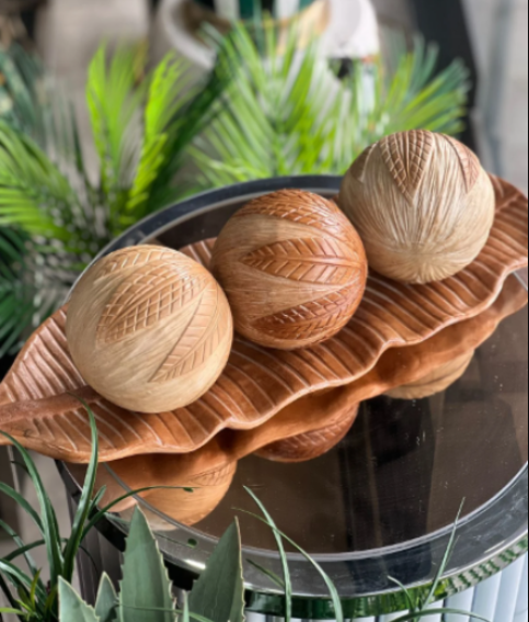 Yaprak Tepsili 3 Top Dekor No:8