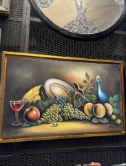 Meyveli Yağlıboya Tablo