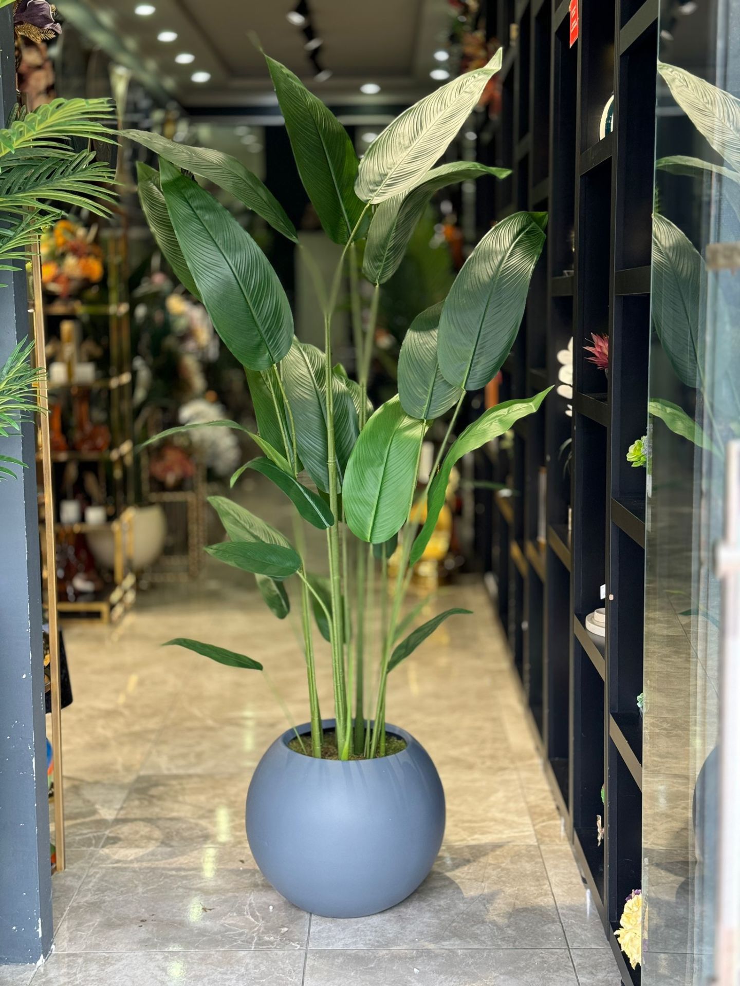Yapay Starliçeli Top Saksı No:6