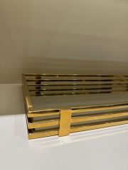 Gold 3 Katlı Aynalı Tepsi