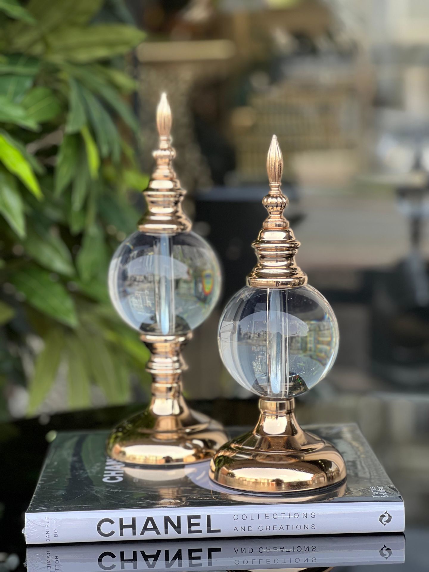 İkili Kristal Küre Gold