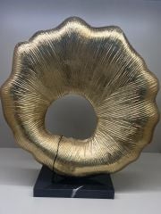 Mermer Kaideli Gramofon Dekor Gold