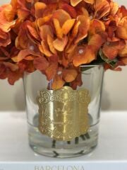 Ortancalı Lüks Vazo(Gold Plaka)