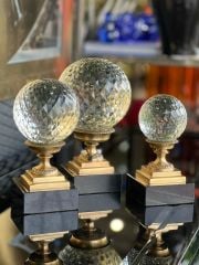 İthal Pirinç Kristal Küre