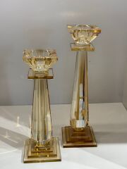 İkili Kristal Şamdan Bal