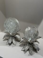 İkili Yapraklı Küre Gümüş