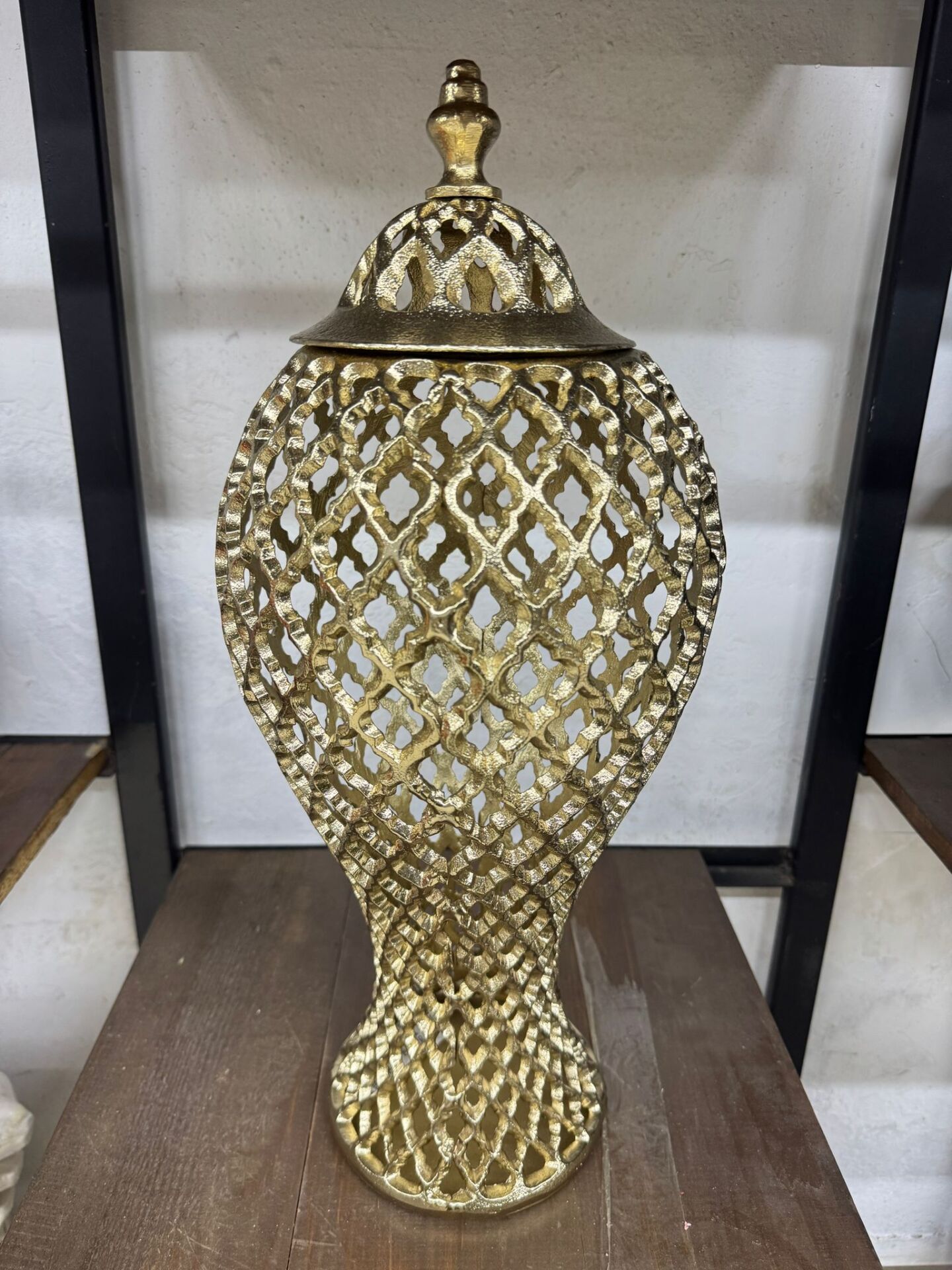 Delikli Döküm Küp Büyük/GOLD