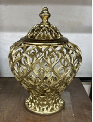 Delikli Döküm Küp Küçük/GOLD