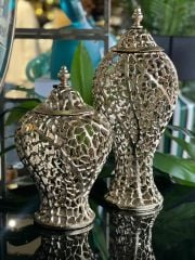 Delikli Döküm Küp Küçük/GOLD