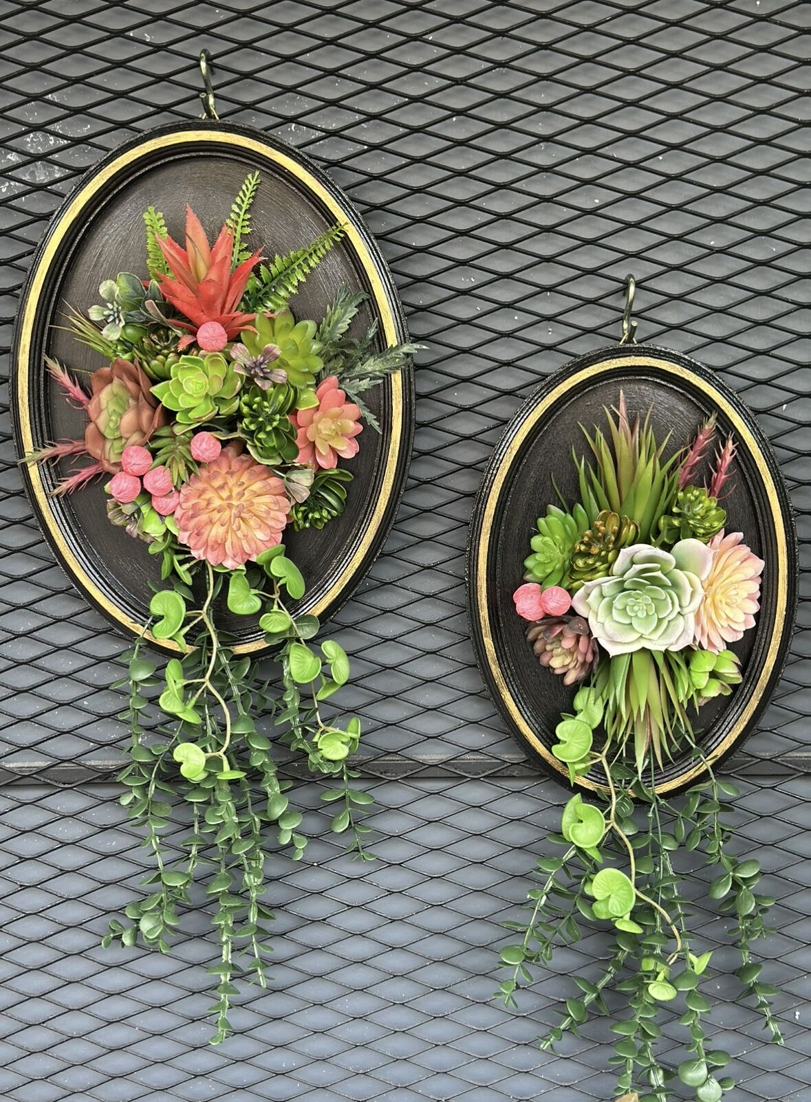 Yapay Skulentli İkili Ahşap Tablo